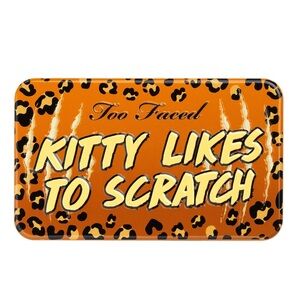 Too Faced NIB Kitty Likes To Scratch eyeshadow palette